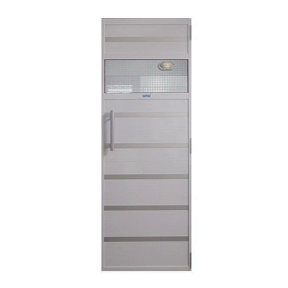 Porta em alumínio branco Sodramar